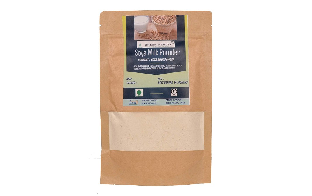 Green Wealth Soy Milk Powder    Pack  400 grams